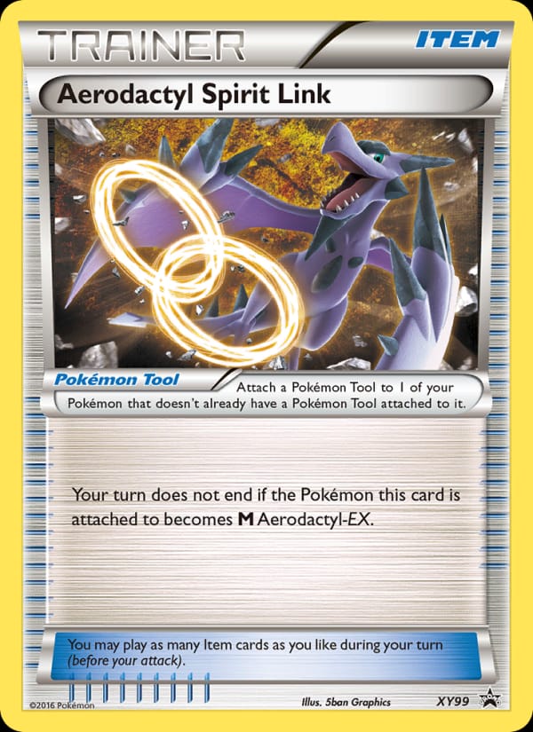 Aerodactyl Spirit Link #XY99, XY Black Star Promos