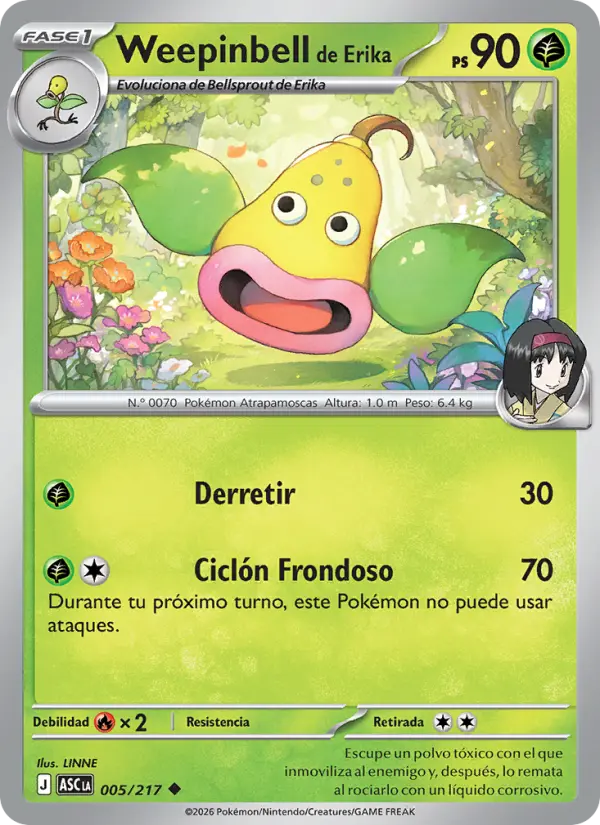 Erika's Weepinbell (Spanish (Mexico))