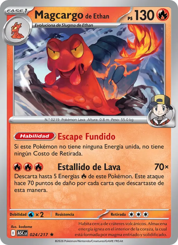 Ethan's Magcargo (Spanish (Mexico))