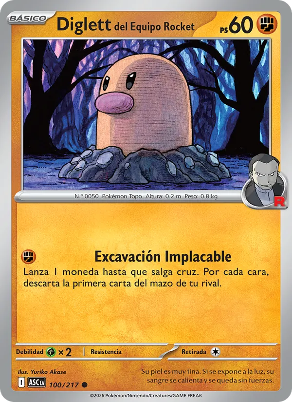 Diglett del Equipo Rocket