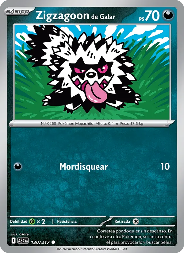 Zigzagoon de Galar