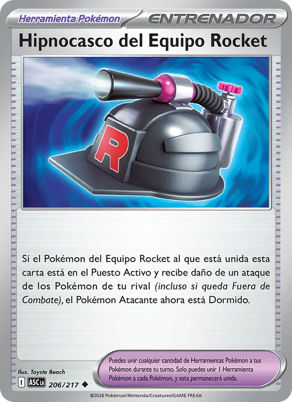 Hipnocasco del Equipo Rocket