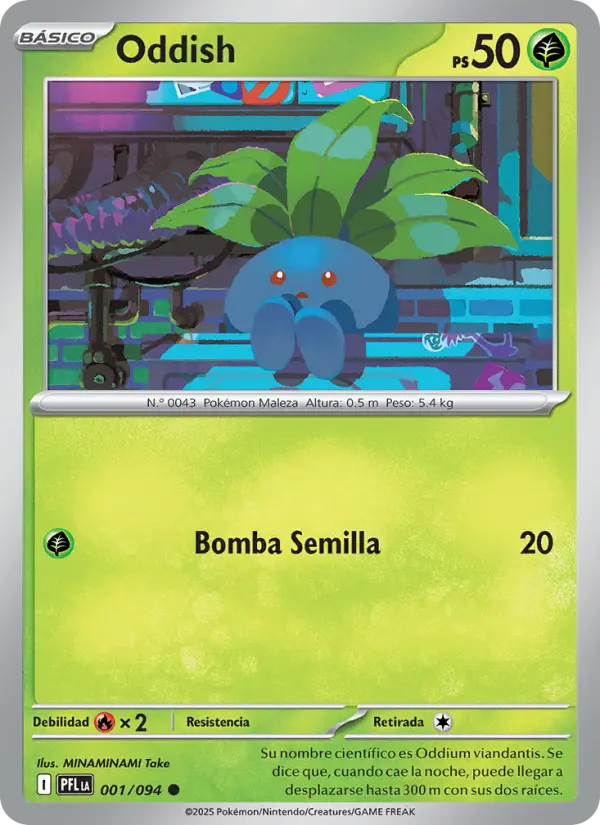 Oddish (Spanish (Mexico))