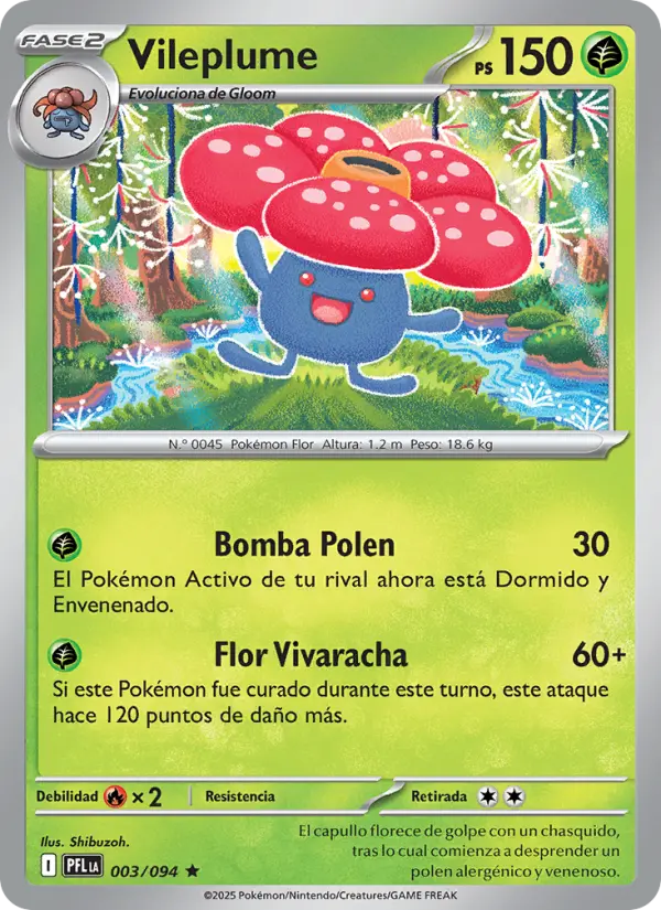Vileplume (Spanish (Mexico))