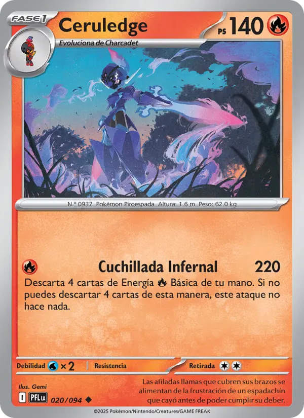 Ceruledge (Spanish (Mexico))