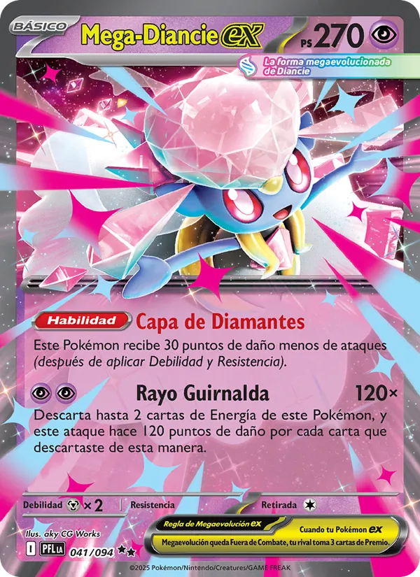 Carta Mega-Diancie ex