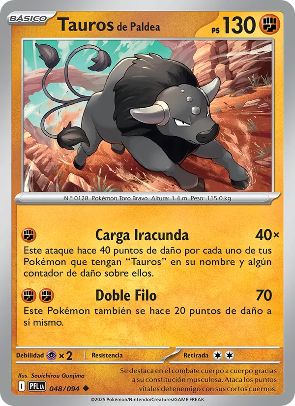 Paldean Tauros