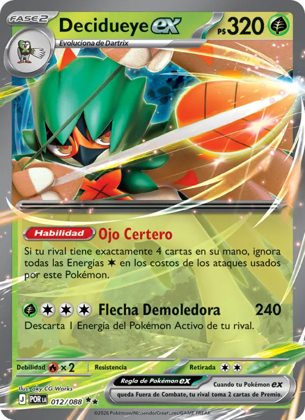 Decidueye ex (Spanish (Mexico))