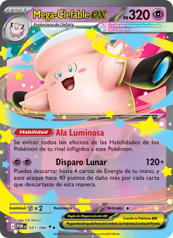 Mega Clefable ex (Spanish (Mexico))