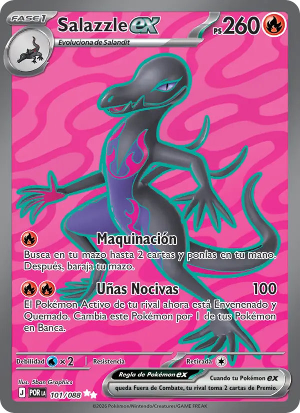 Salazzle ex (Spanish (Mexico))