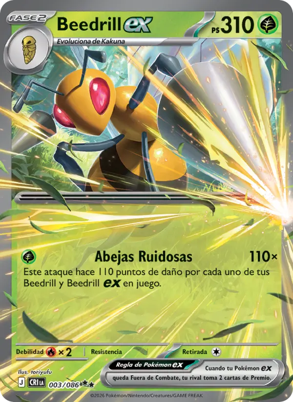 Beedrill ex (Spanish (Mexico))