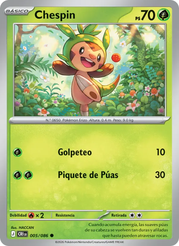 Chespin (Spanish (Mexico))