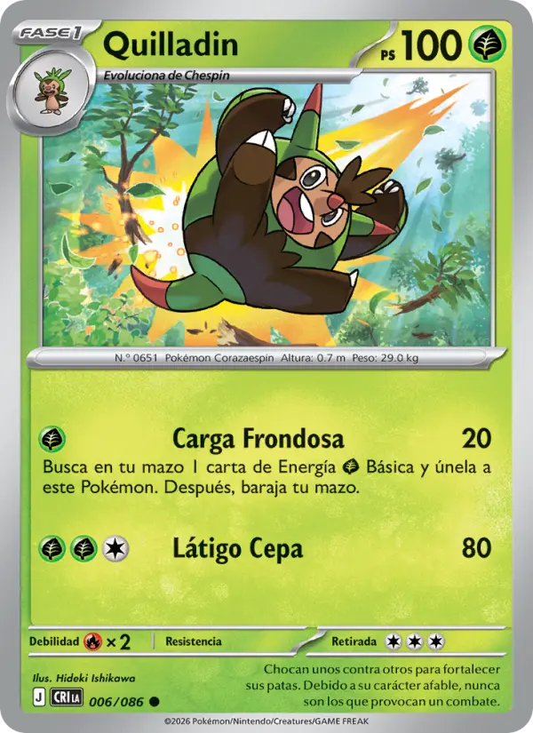 Quilladin (Spanish (Mexico))