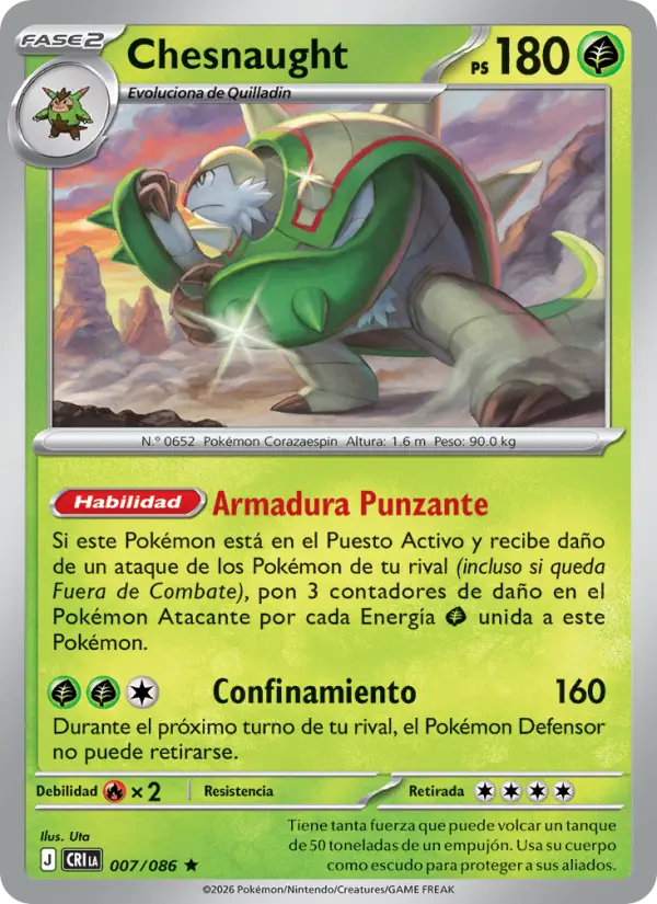 Chesnaught (Spanish (Mexico))