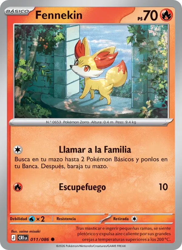 Fennekin (Spanish (Mexico))