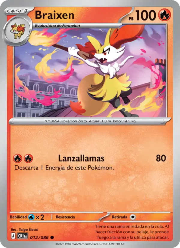 Braixen (Spanish (Mexico))