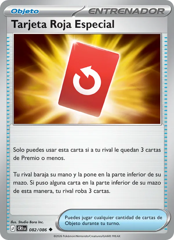 Tarjeta Roja Especial