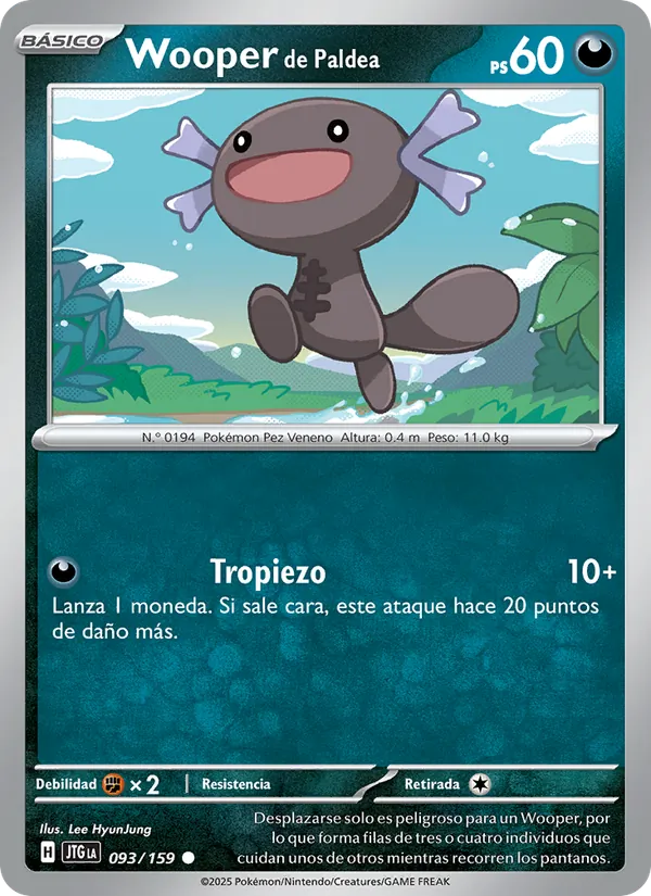 Wooper de Paldea