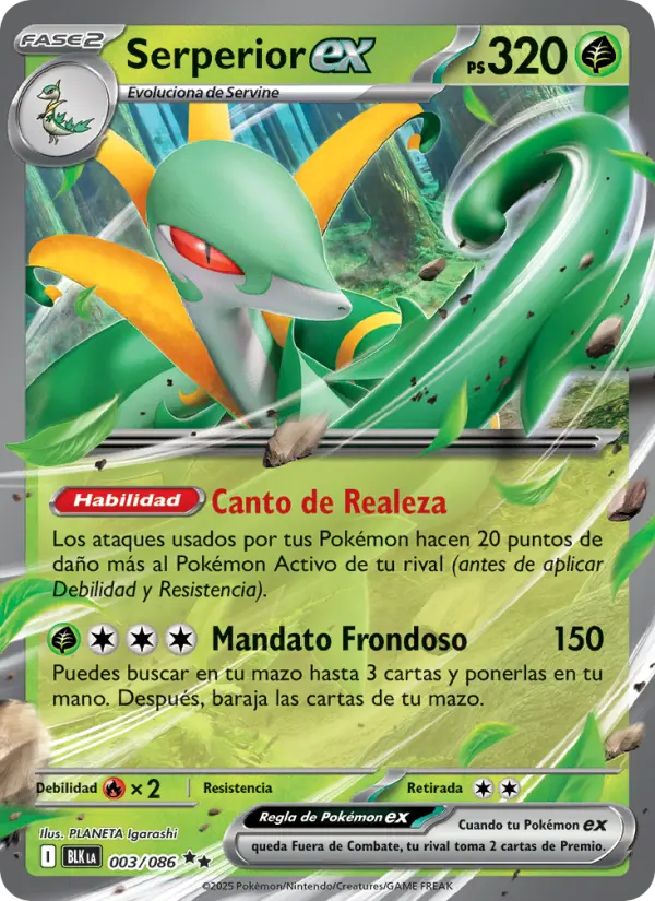 Serperior ex (Spanish (Mexico))