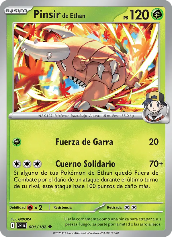 Pinsir de Ethan