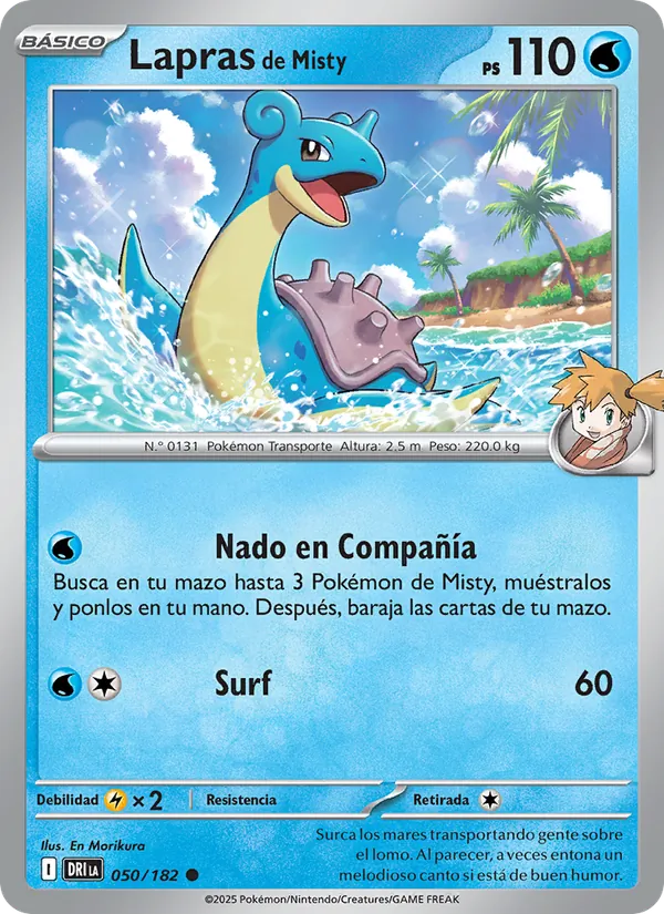 Lapras de Misty