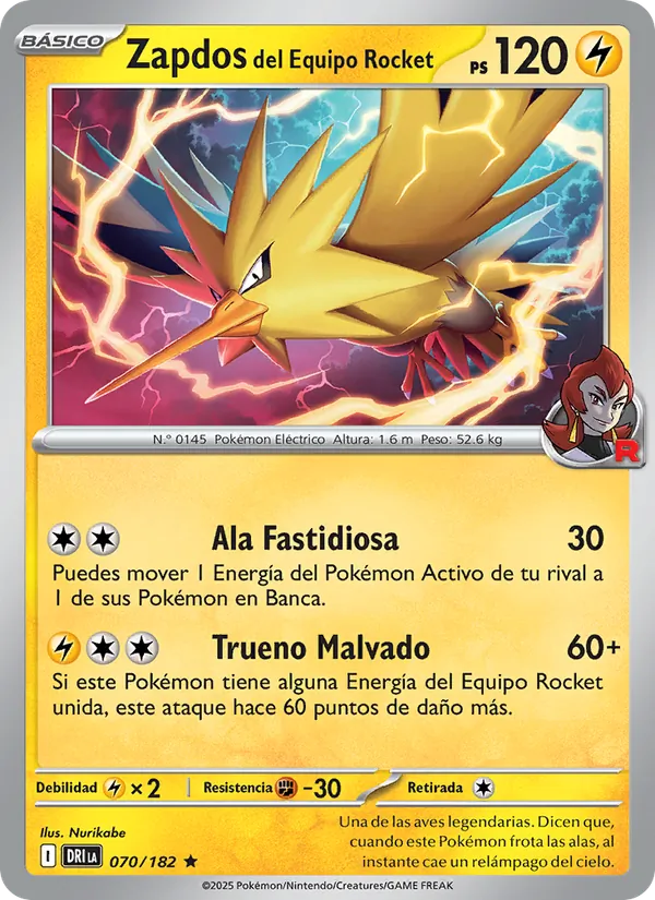 Team Rocket's Zapdos