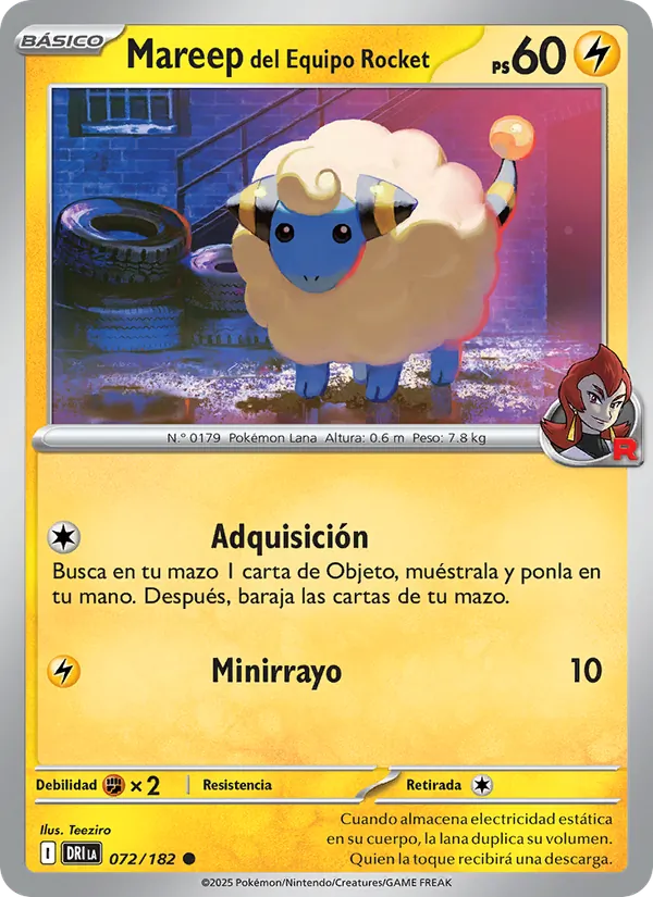 Team Rocket's Mareep