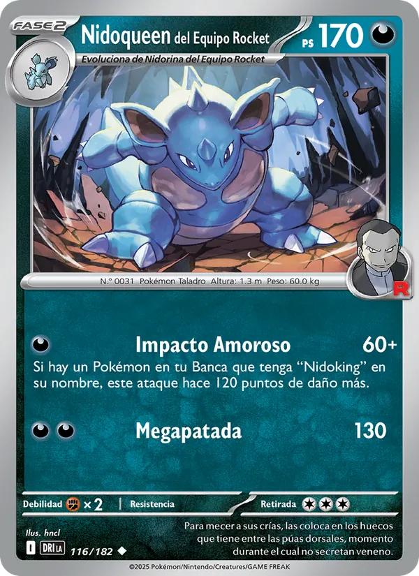 Nidoqueen del Equipo Rocket