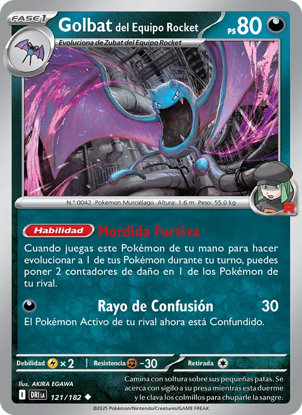 Golbat del Equipo Rocket