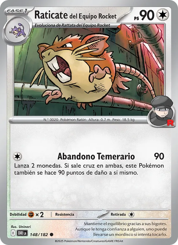 Raticate del Equipo Rocket