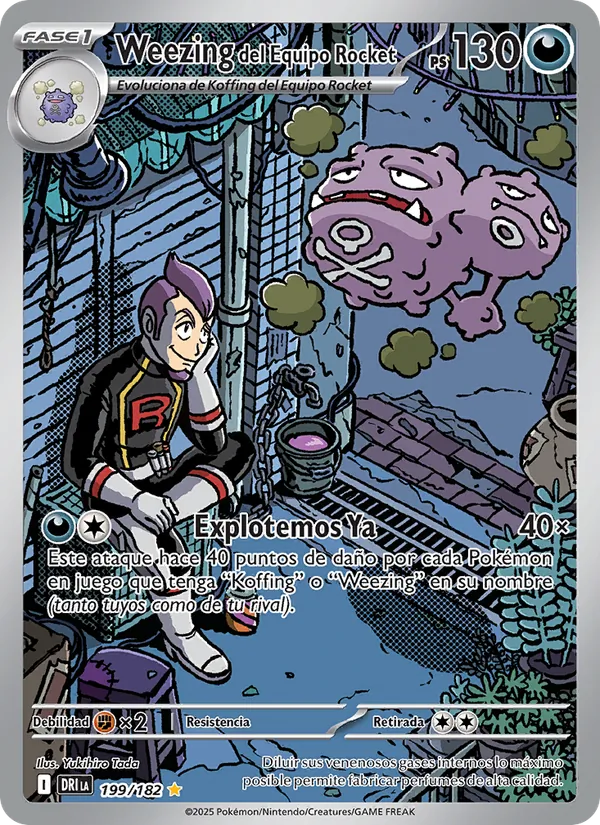 Weezing del Equipo Rocket