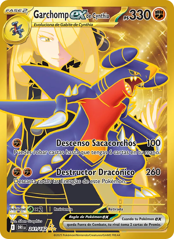Garchomp ex de Cynthia
