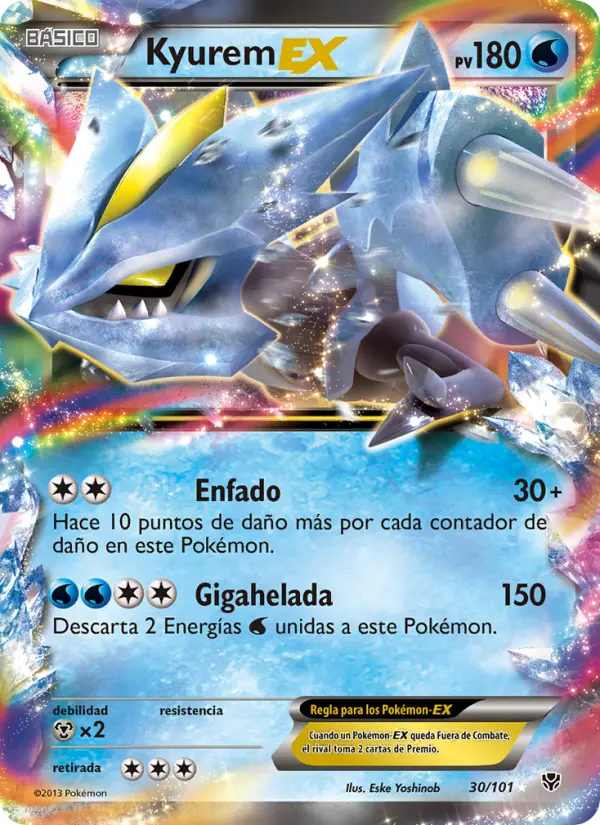 Reference scan of Kyurem-EX 30/101