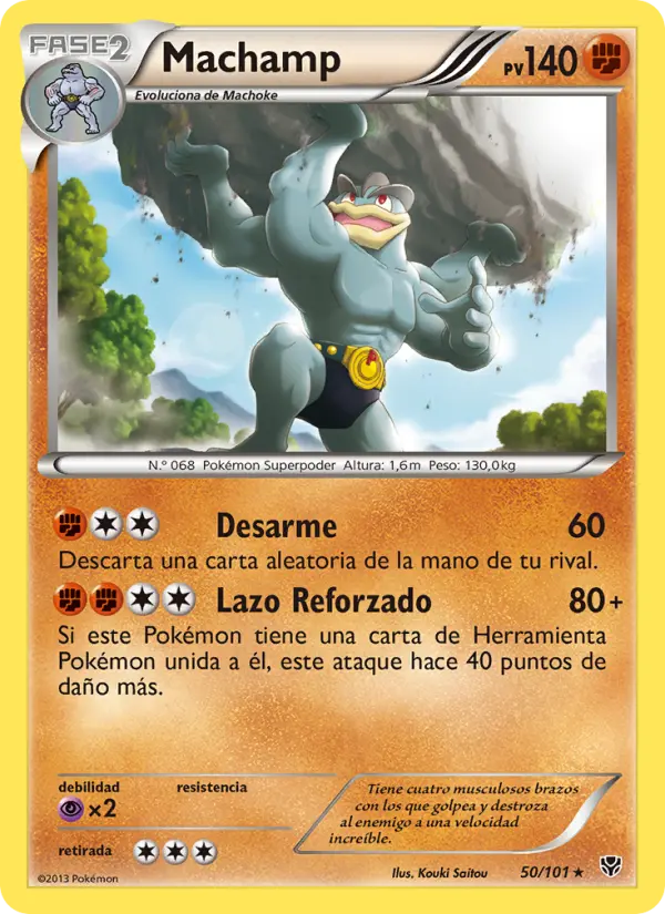 Reference scan of Machamp 50/101