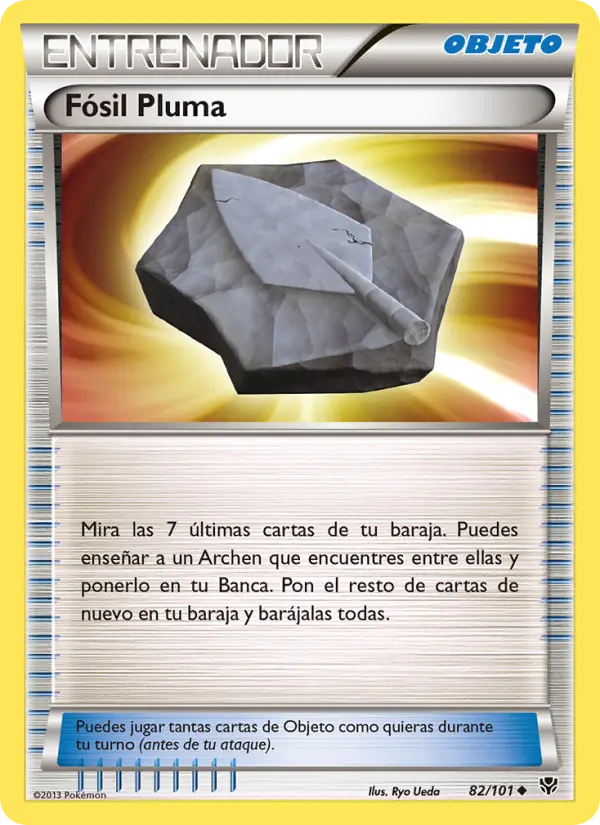 Plume Fossil (Spanish)