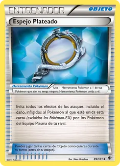 Espejo Plateado