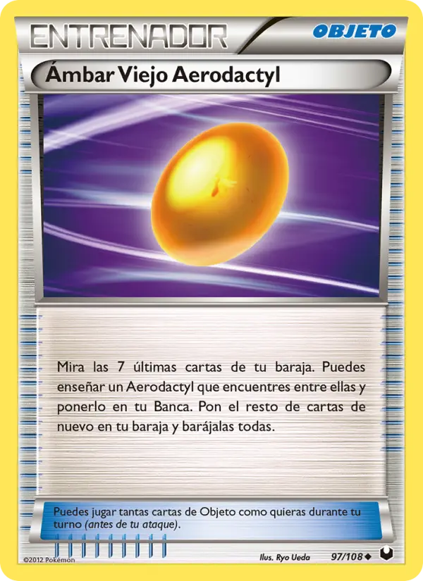 Ámbar Viejo Aerodactyl