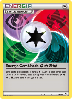 Energía Combinada GrassFirePsychicDarkness