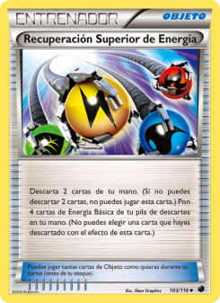 Recuperación de Energía Superior