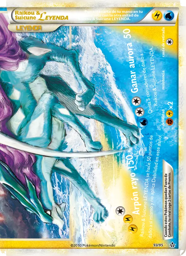 Raikou & Suicune LEGEND (Spanish)
