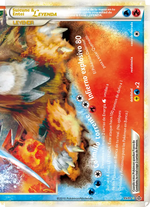 Suicune & Entei LEGEND (Spanish)