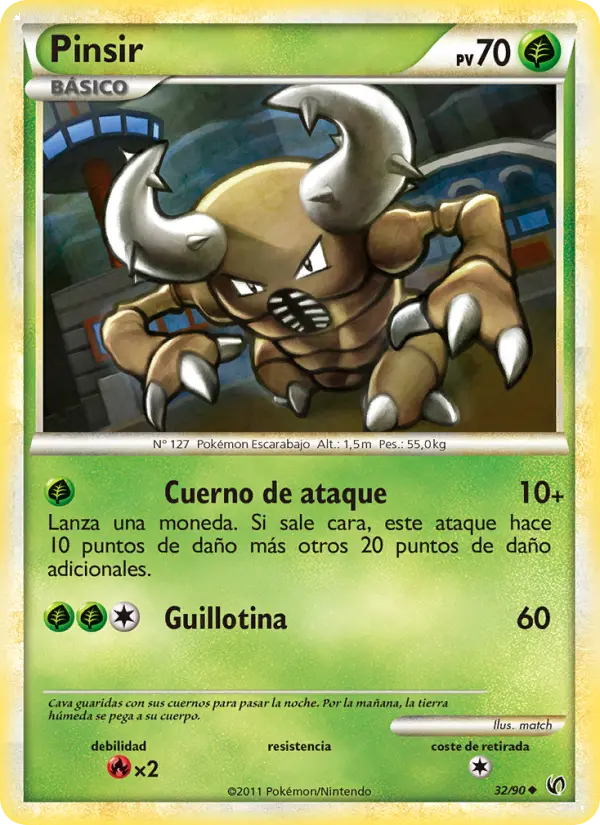 Pinsir (Spanish)