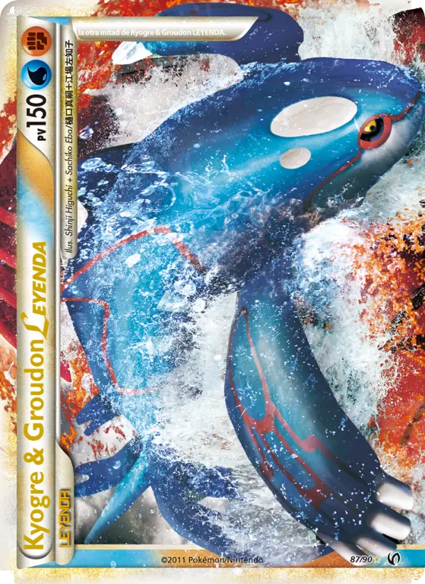 Kyogre & Groudon LEGEND (Spanish)