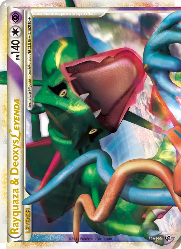 Rayquaza & Deoxys LEGEND (Spanish)