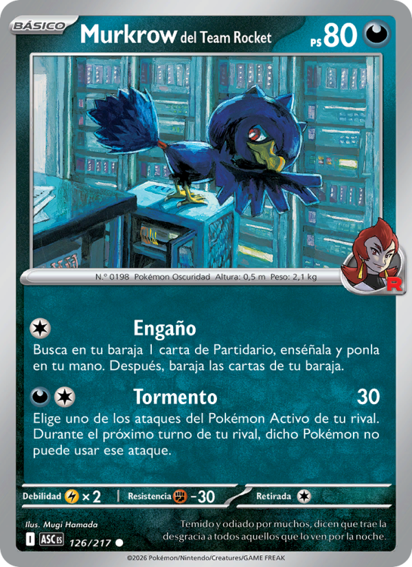 Murkrow del Team Rocket