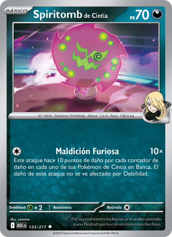 Spiritomb de Cintia