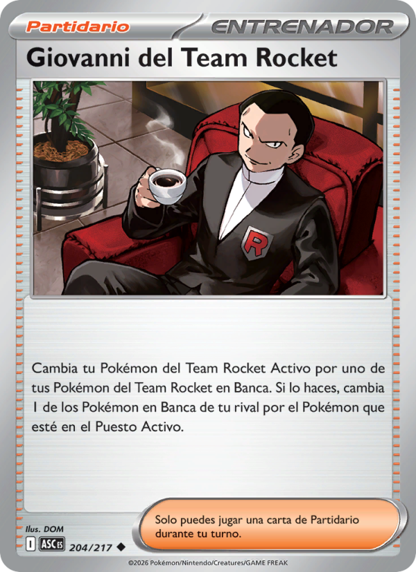 Giovanni del Team Rocket