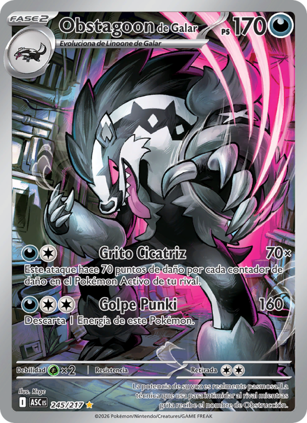 Obstagoon de Galar