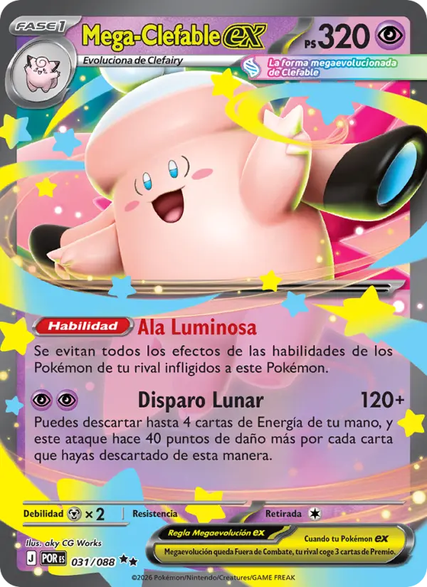 Mega Clefable ex (Spanish)
