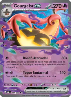Carta Gourgeist ex (Caos Creciente)